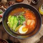 Best 特色韩式冷面Special Korean Cold Noodles With Beef in Flushing, NY