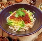 Best 韩式辣酱肉沫拌米粉Korean hot sauce mix rice Noodles with minced in Flushing, NY